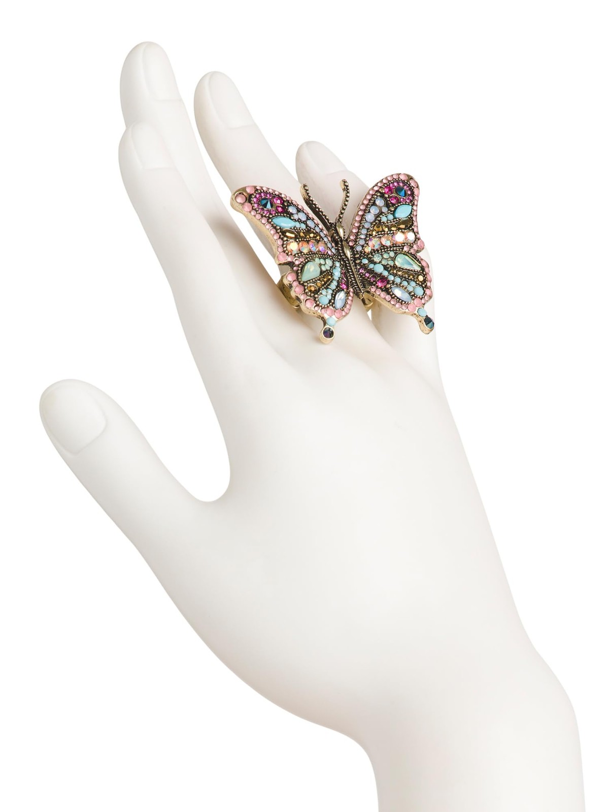 Betsey Johnson Butterfly Stretch Ring