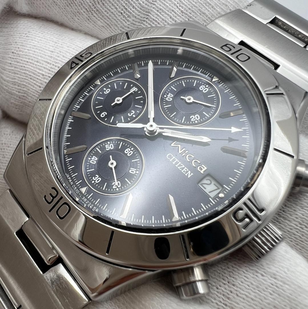[Battery Replaced] CITIZEN Wicca Chronograph Boys’ Watch