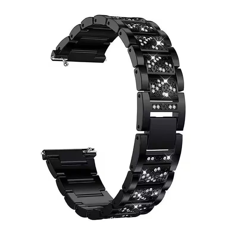 Diamond Bling Metal Band for Samsung Galaxy Watch 8 7 6 5 4 FE 3 41mm Active 1 2