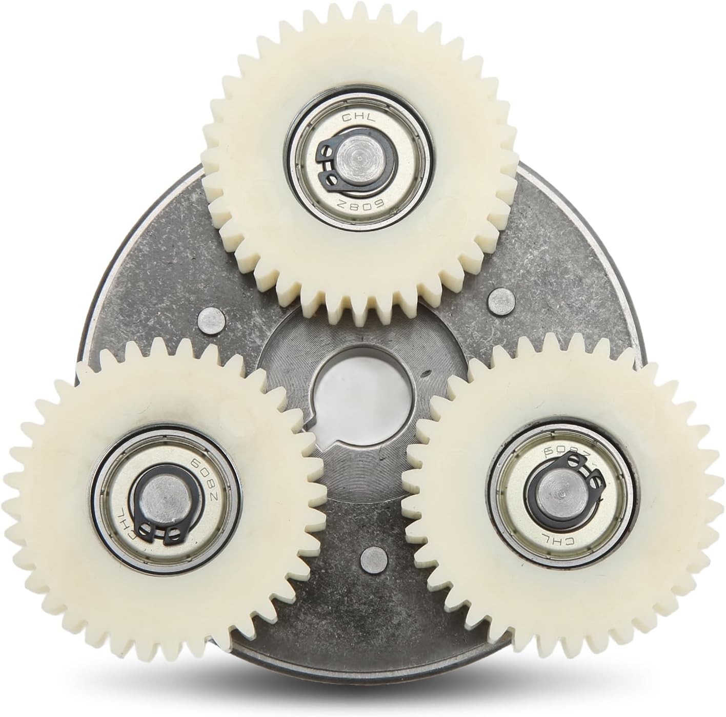 Frdhee E Bike Motor Gear Clutch Kit, 36T Planetary Nylon Gears 36T, sliver