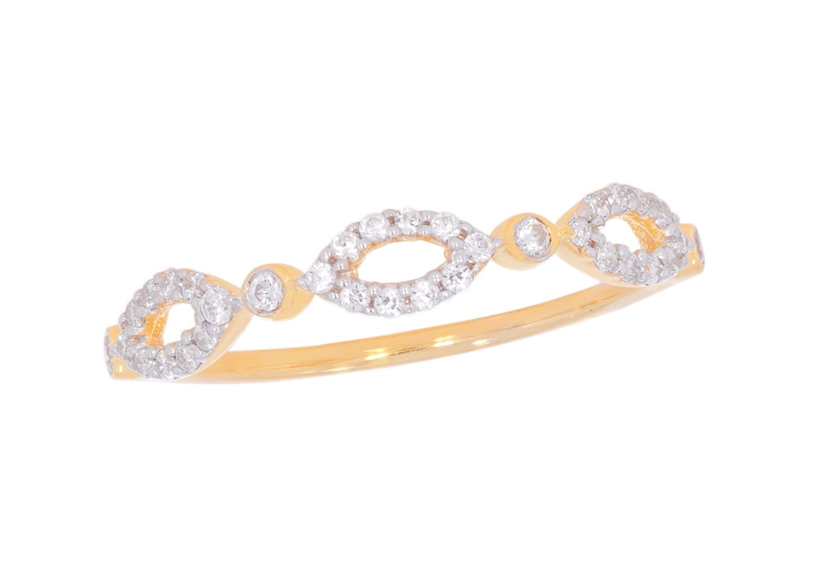 0.17 ct Round Lab Grown Diamond Engagement Ring Certified 14k Gold