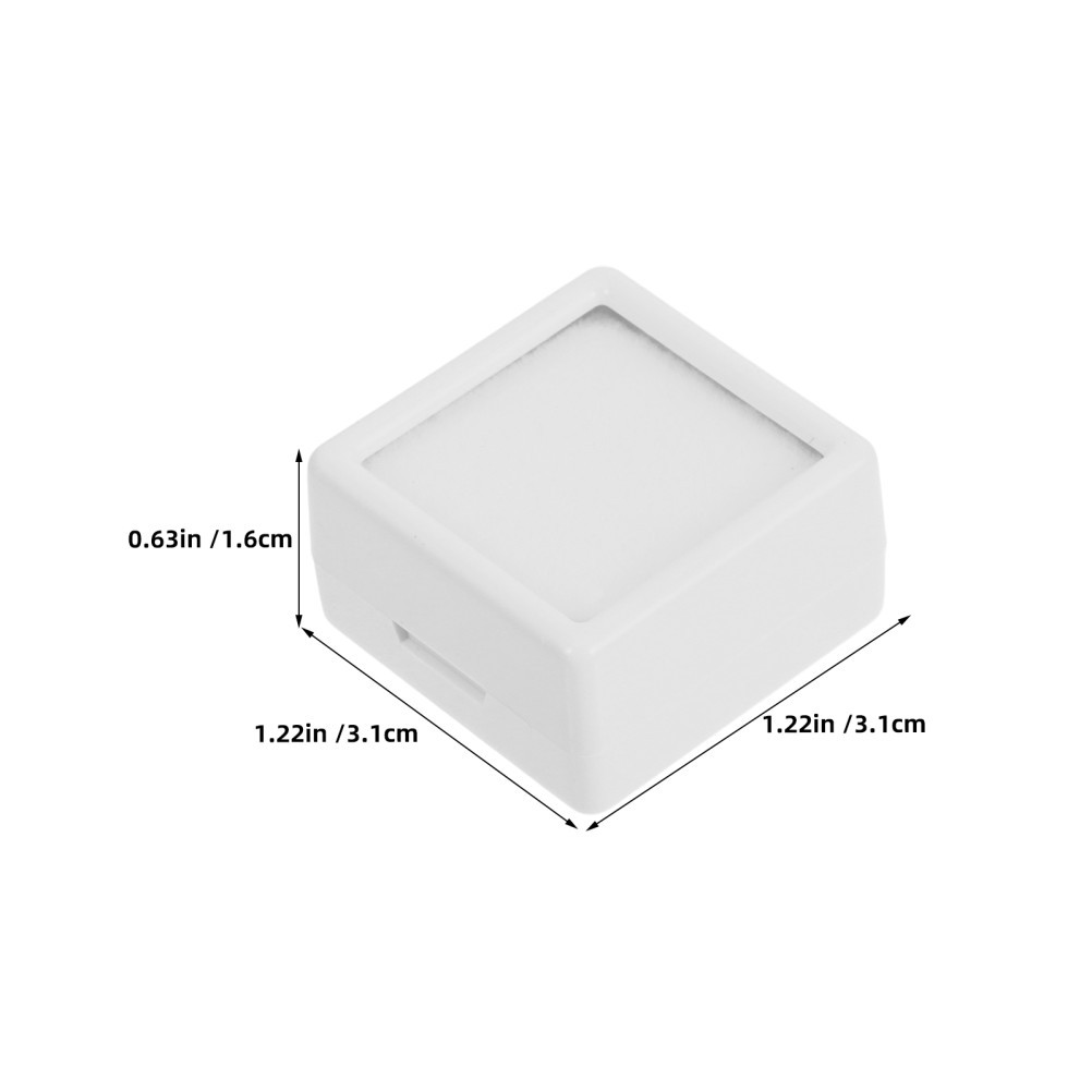 20 Jewelry Show Box Presentation Case Display for Rocks Container Pcs