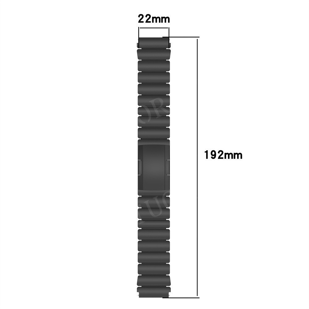 22mm Titanium Metal Band Strap For Amazfit GTR 4 3 2 2e 47mm Bip 6 5 4 Stratos 3