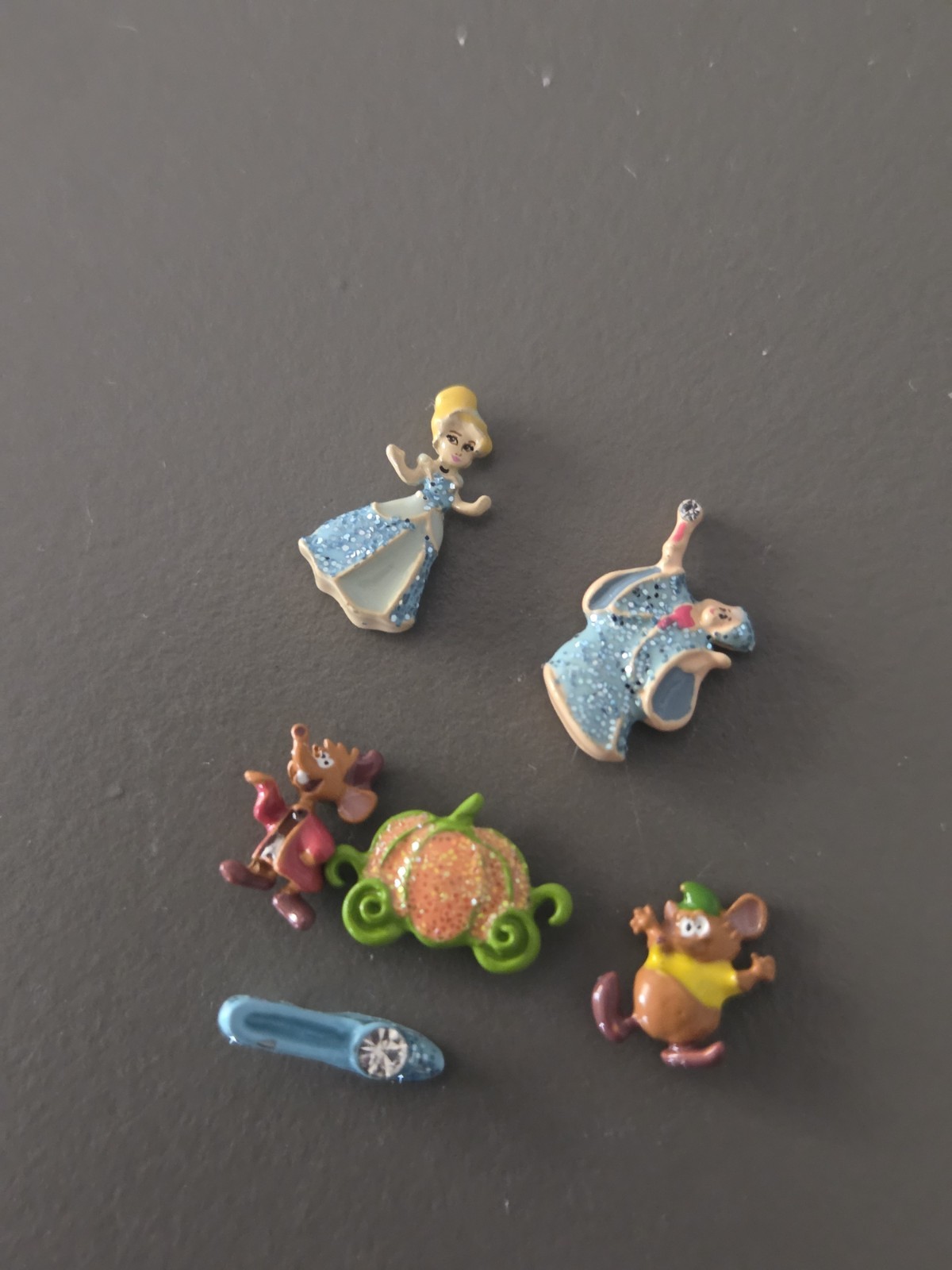 Origami Owl DISNEY Cinderella Set Of 6 Charms, All NEW AS PICTURED
