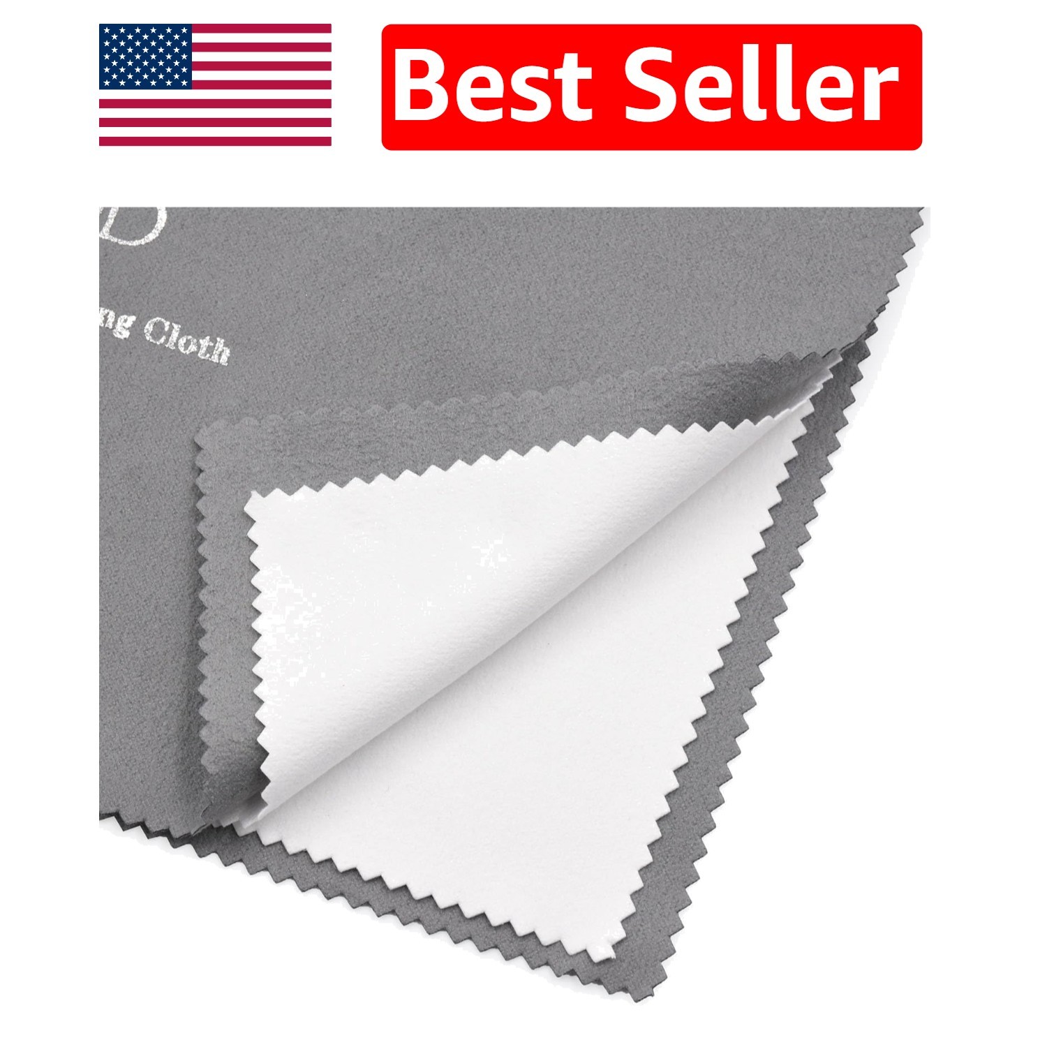 Microfiber Jewelry Care Cloth 11″ x 14″ – Restore Brilliance to Fine Valuables