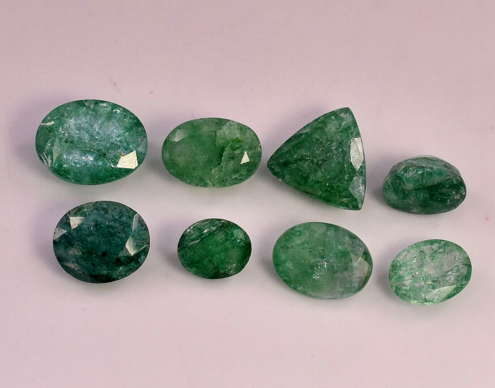 26.75 Ct Natural Green Beryl Colombian Emerald Loose Lot Gemstone