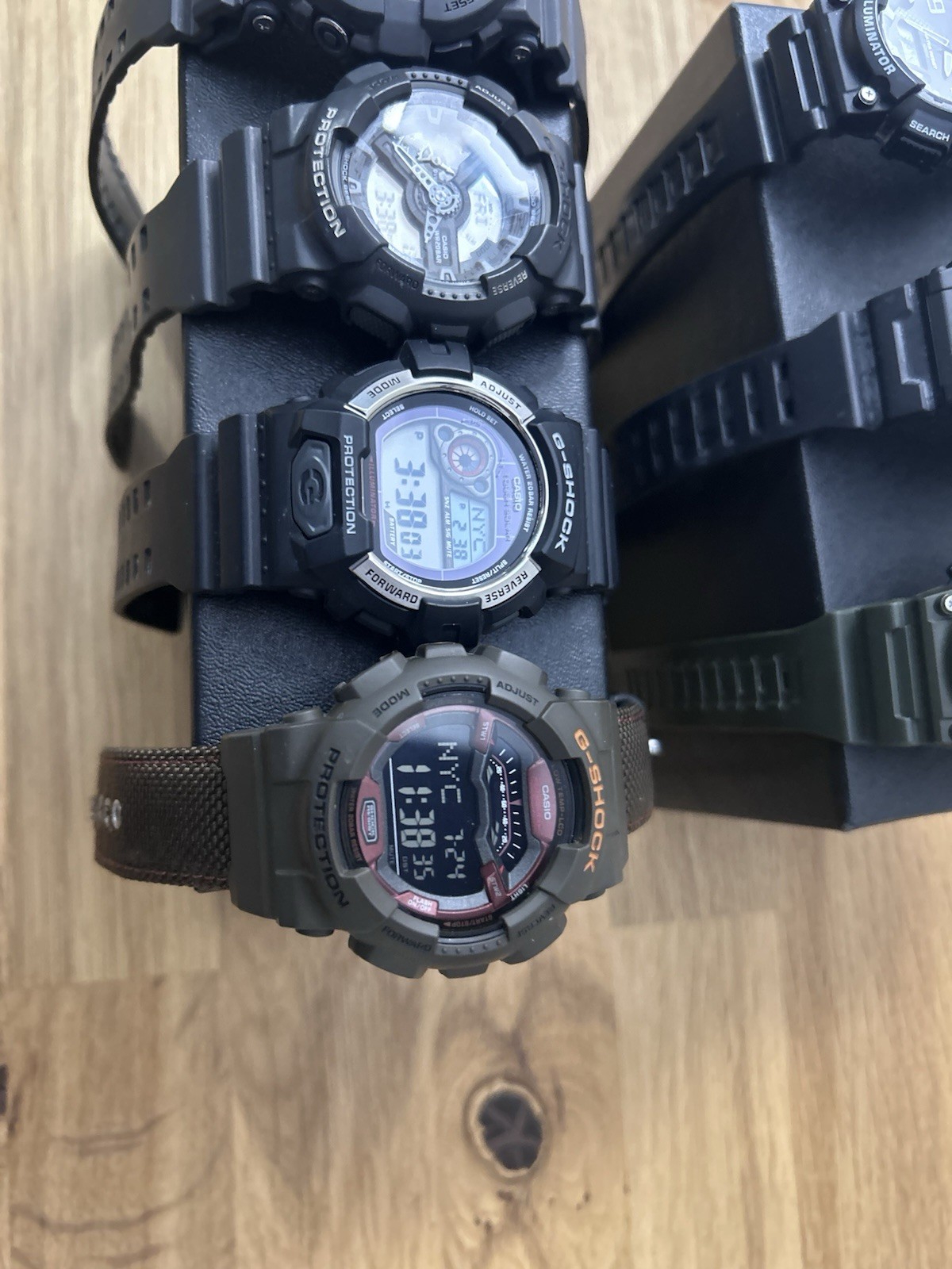 Casio G-Shock Collection Analog/Digital Watch – All Working