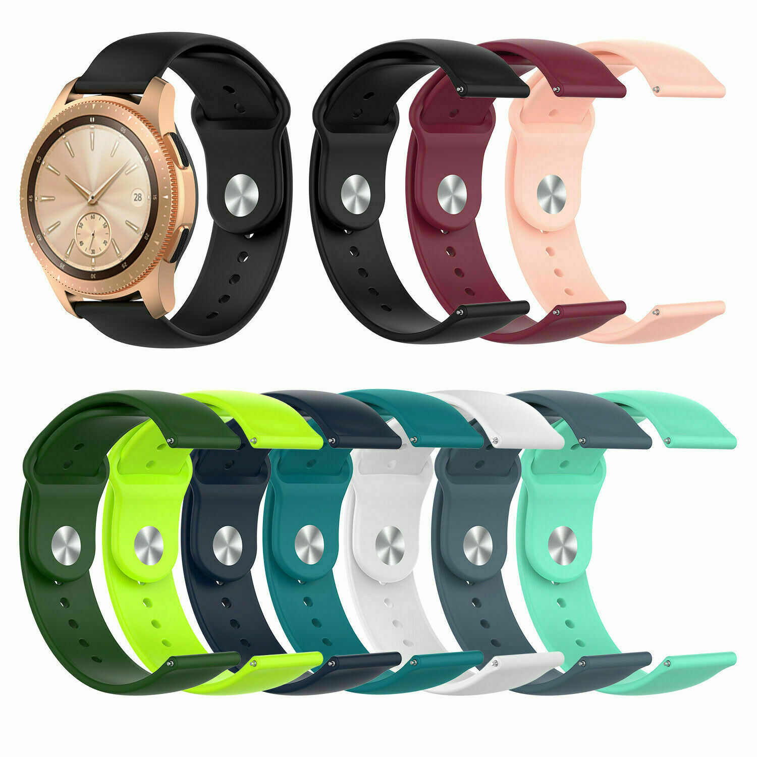 Sport Silicone Strap Watch Band Loop For Suunto 5 Peak/ 9 Peak/9 Peak Pro