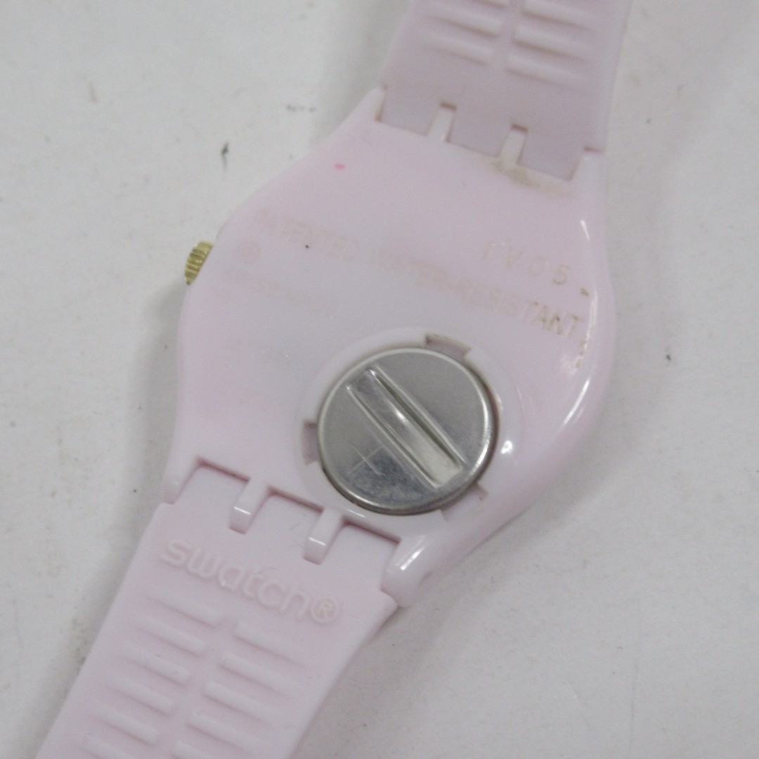 Women’s Swatch Pink Wristwatch Swiss Made Boxed *SPARES/REPAIRS* | Preloved