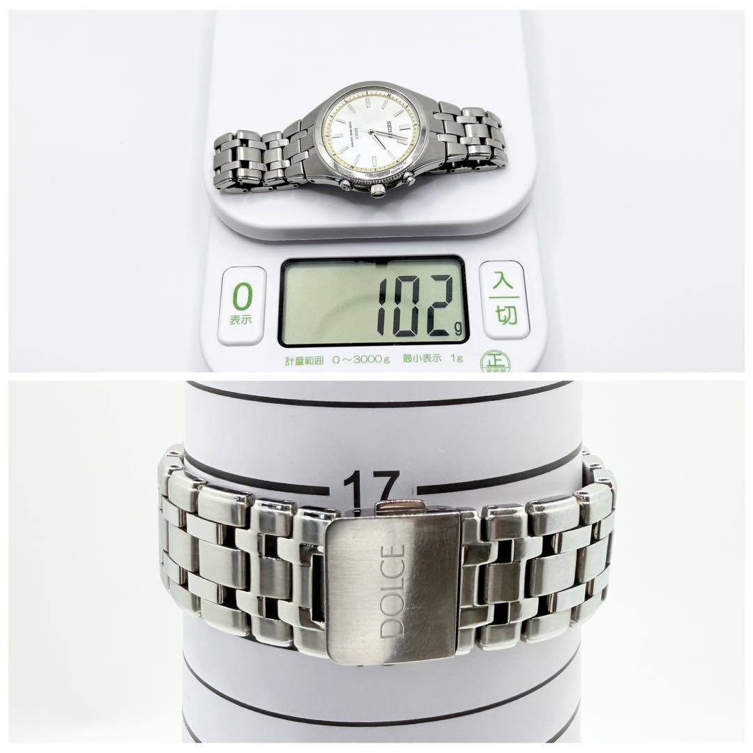 [Working Condition] Seiko Dolce Mother-of-Pearl Dial Men’s Watch 5B21-0AC0