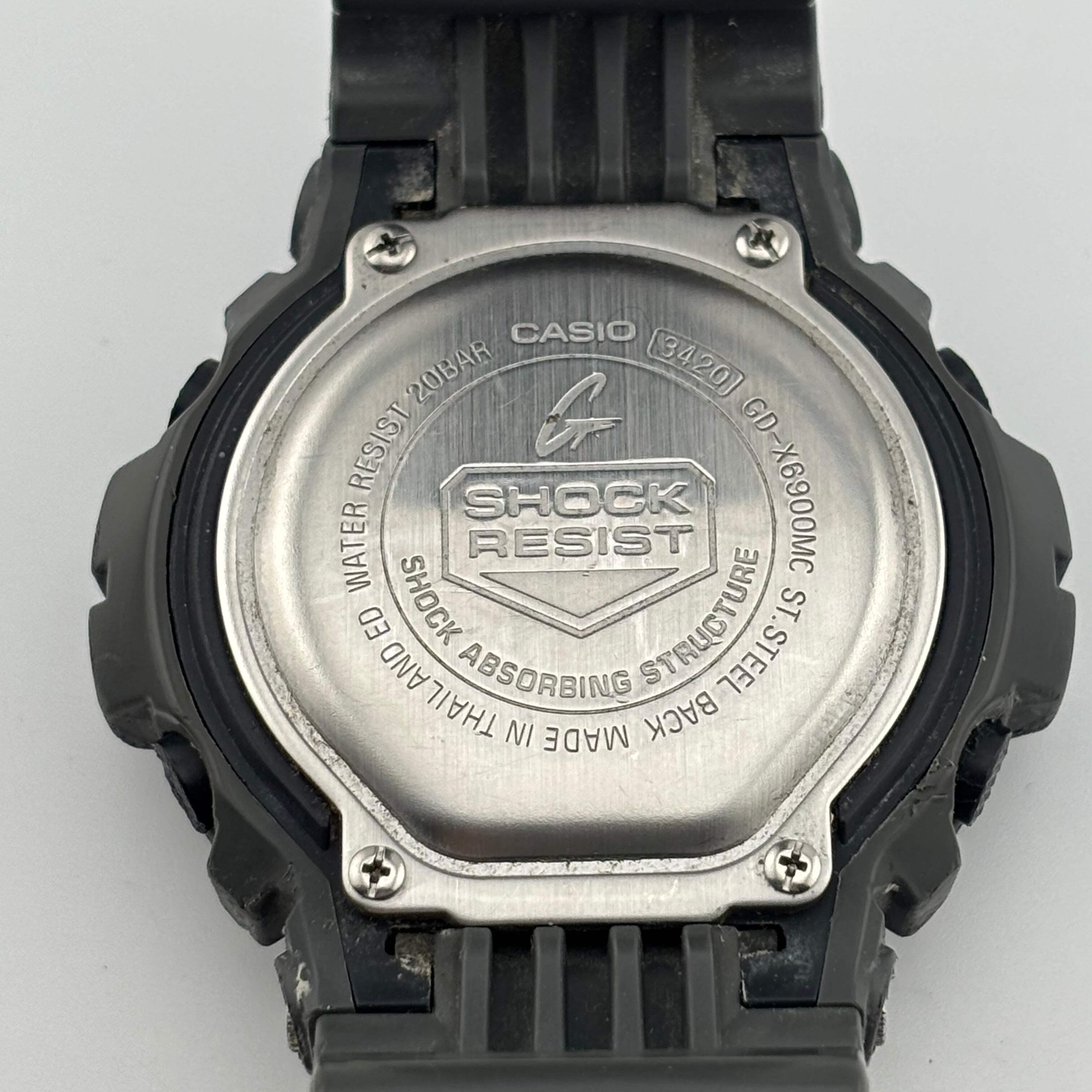 CASIO G-SHOCK GD-X6900MC Quartz Paint peeling Camouflage World Time 54.0mm