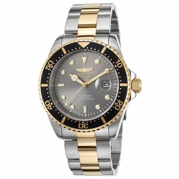 Mens Wrist Watch Timepiece Water Resistant Quartz Movement Stainless Steel Date