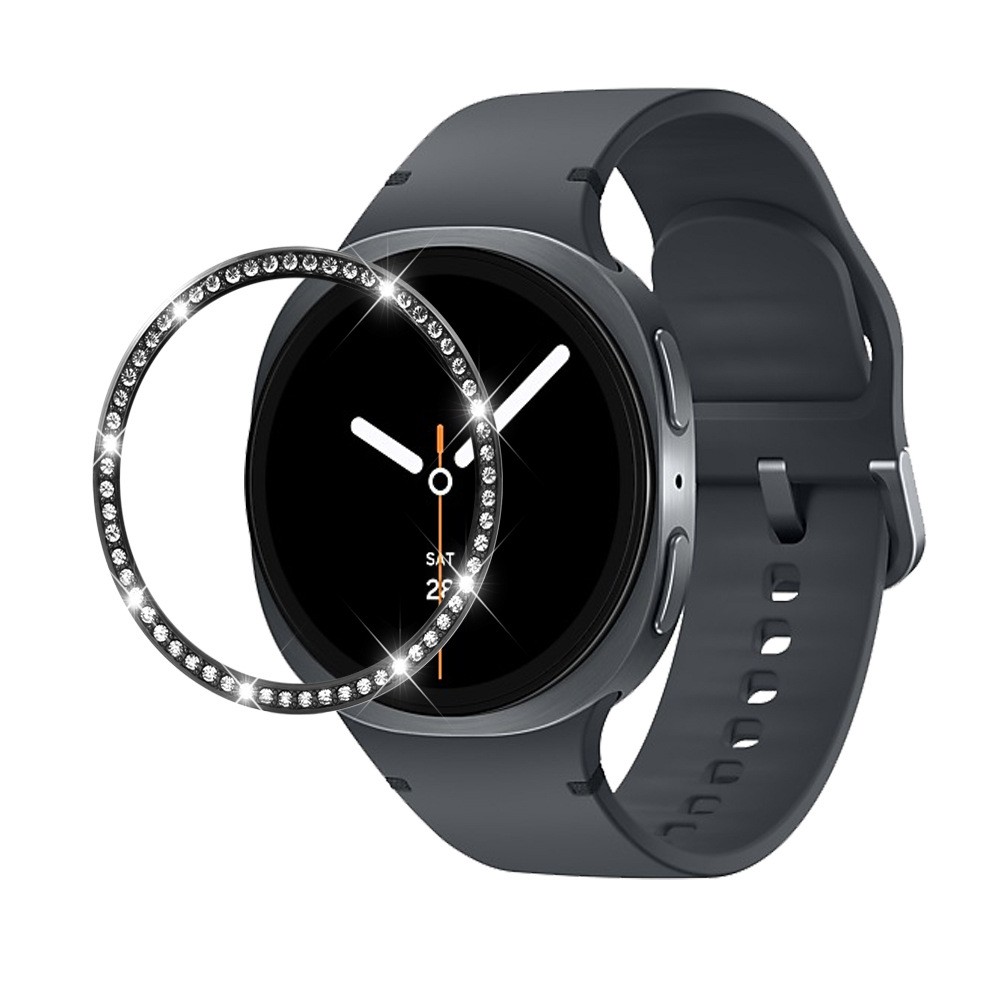 Metal Case Diamond Bezel Frame Cover For Samsung Galaxy Watch 8 7 6 5 4 40/44MM