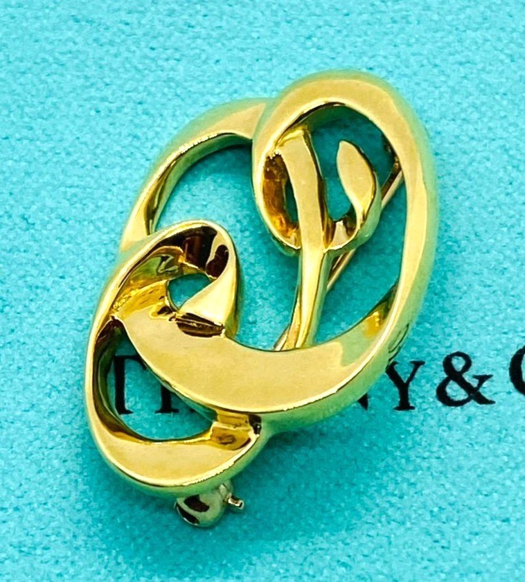 Tiffany & Co Paloma Picasso 18K Gold 1983 Brooch
