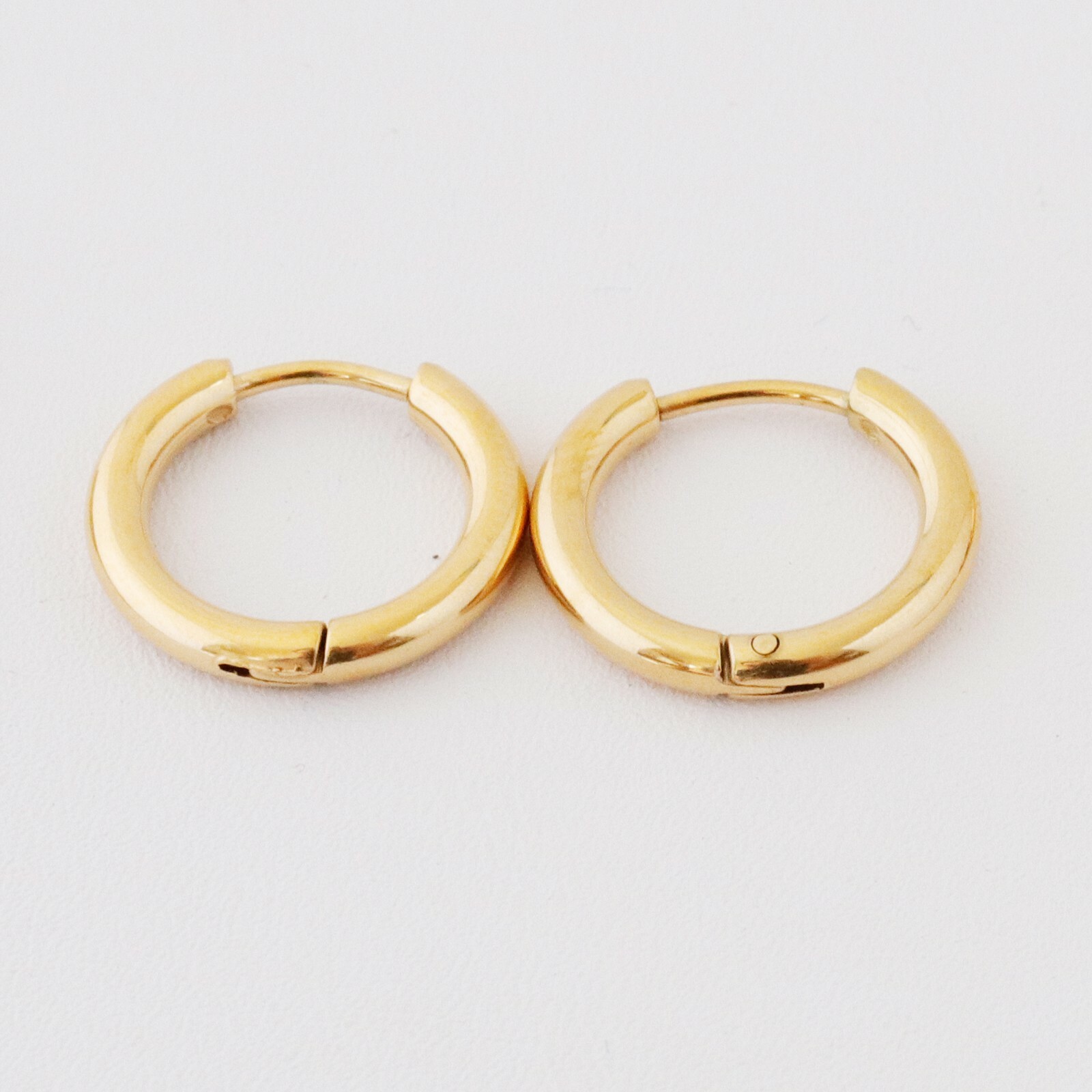 Men Cross Earrings,Cross Hoop Earrings,Cross Earrings, Hoop with Cross
