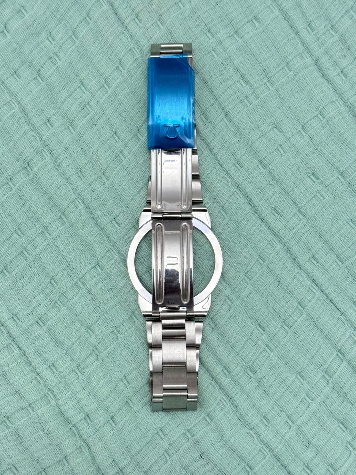 Omega dynamic Geneve complete stainless steel strap bracelet with ring