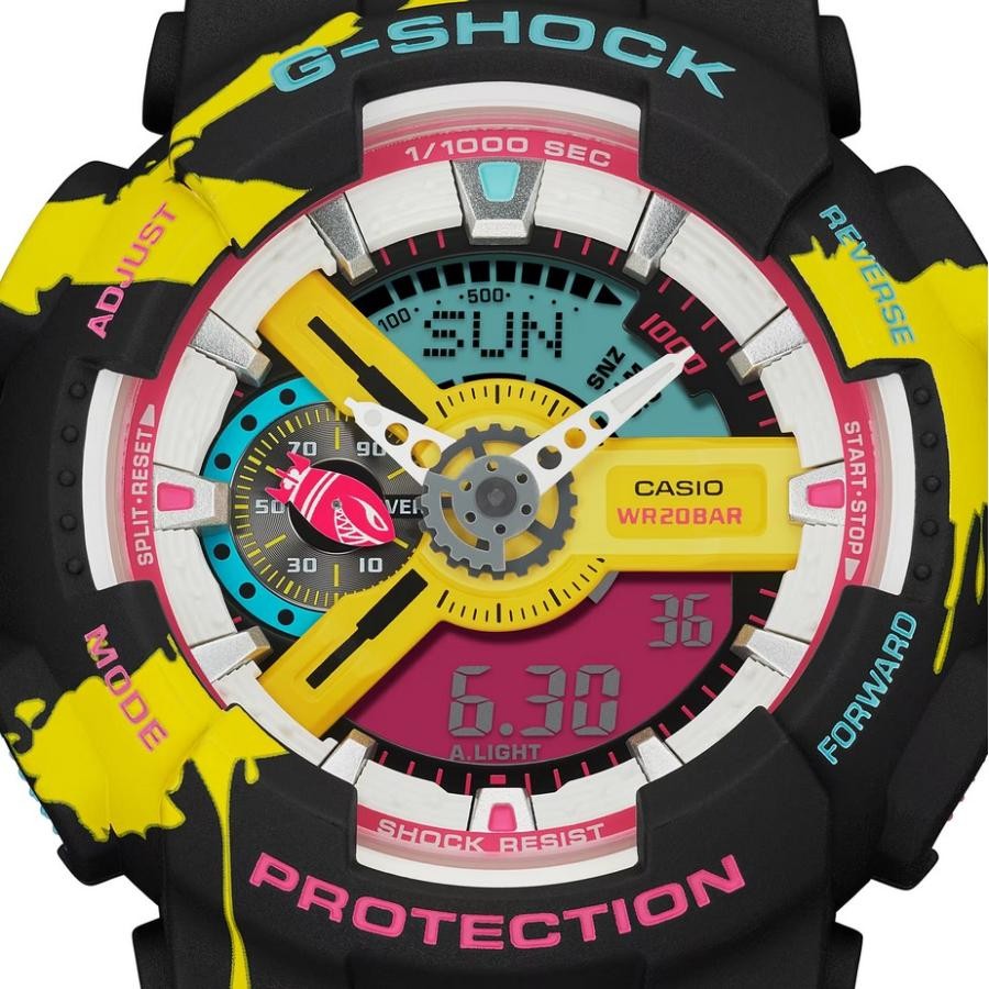 CASIO G-Shock GA-110LL-1AJR League Of Legends JINX Digital & Analog Watch New