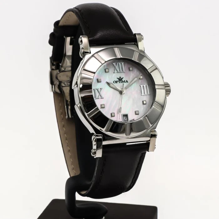 Optima – Swiss Watch – OSL300-SL-7 – Brown Strap Quartz 38 mm OSL300 50