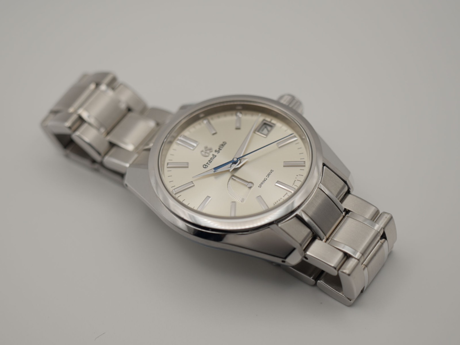 Grand Seiko SBGA373, Champagne/Beige Dial – Full Set