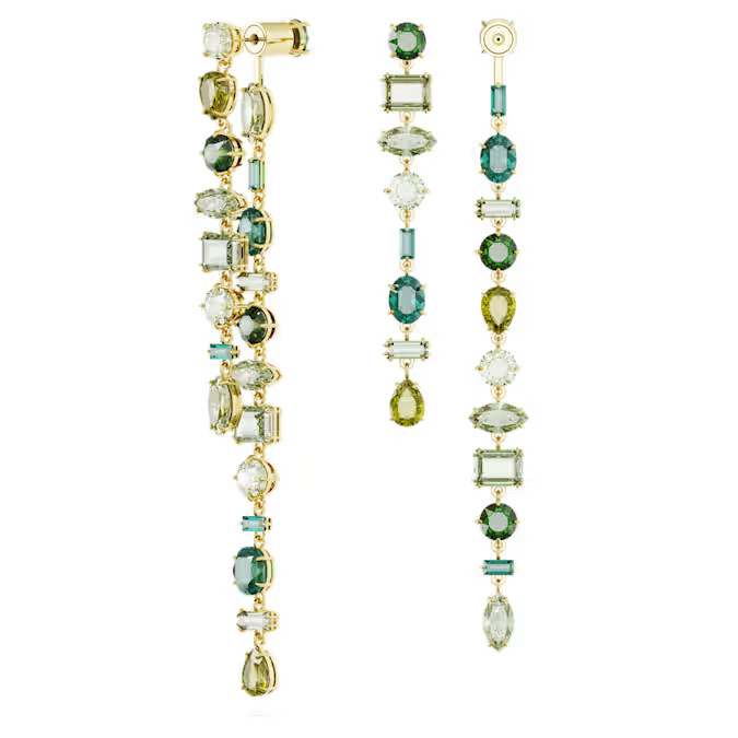 Swarovski Gema drop earrings Mixed cut