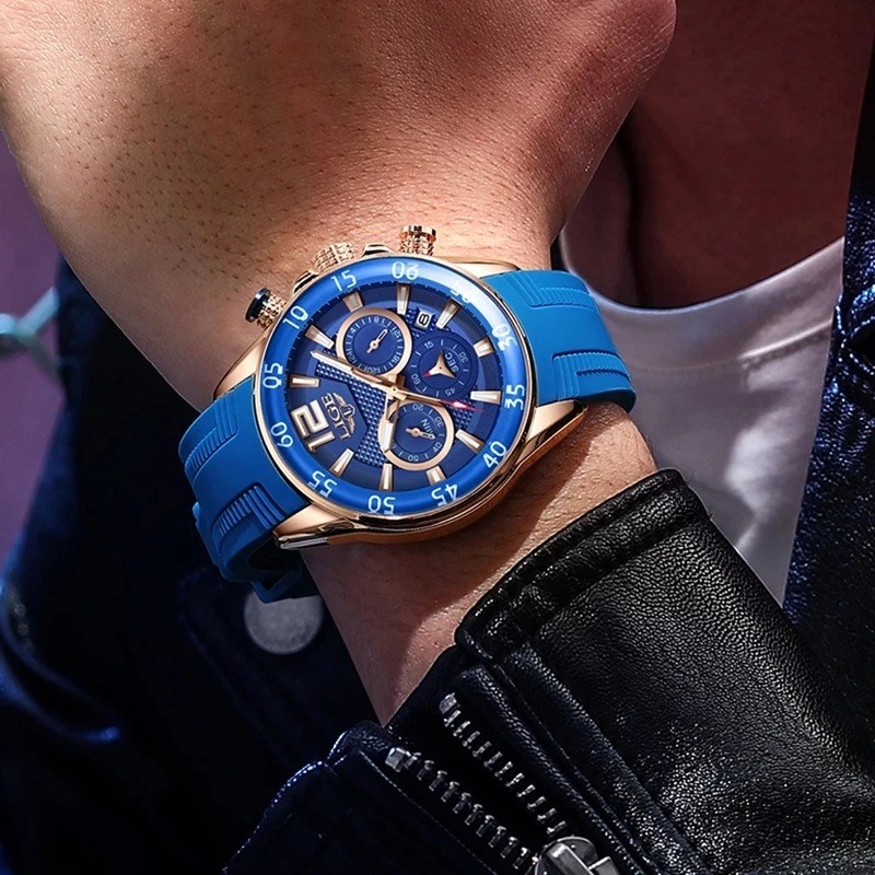 Quartz Men’s Waterproof Watch Multi-function