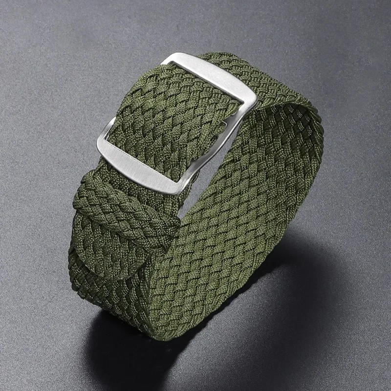 High Quality Breathable Nylon Canvas Watch Band Strap 14/16/18/20/22mm Universal