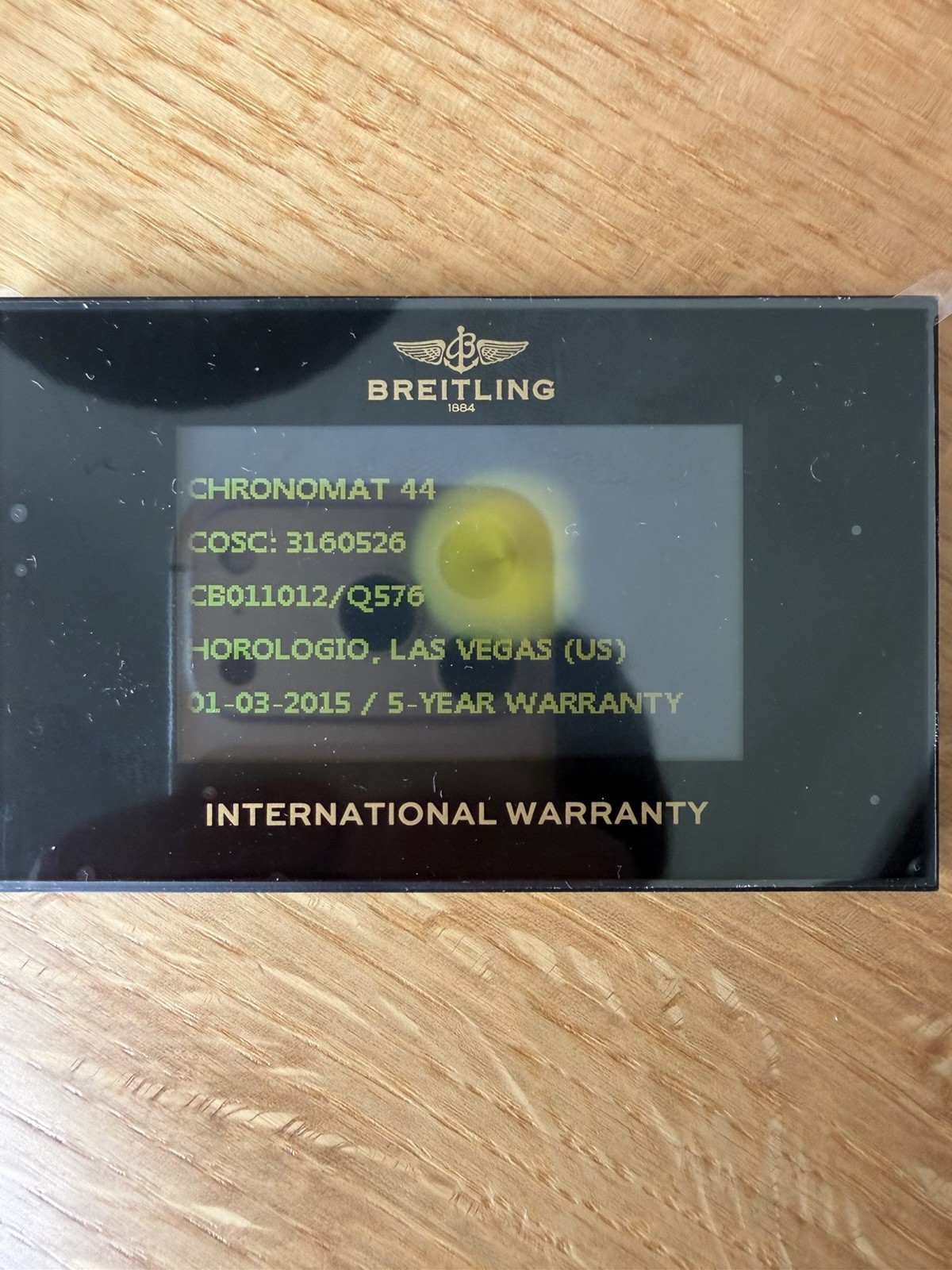 Breitling Chronomat 44 Auto Chronograph Two-Tone Bracelet Box & Papers