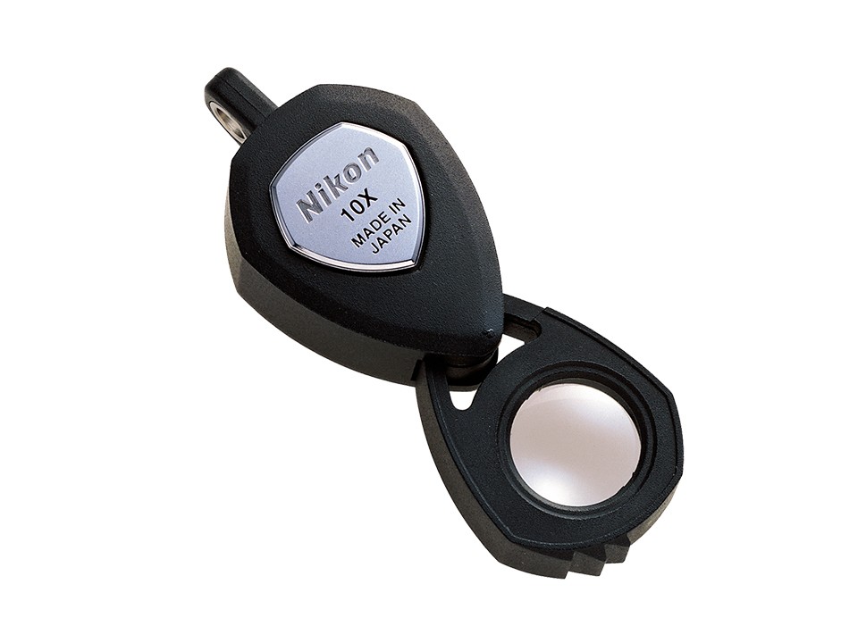 Nikon 10x Jewelry Triplet Loupe Magnifier Official Gemological Magnification New