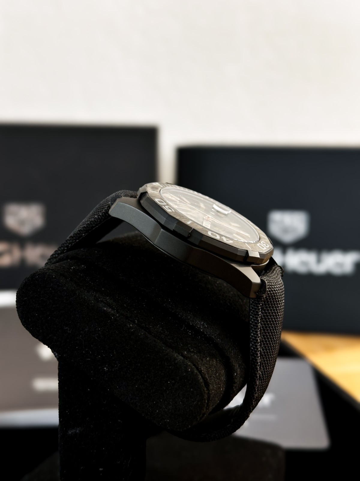 TAG Heuer Aquaracer Carbon Limited Edition | WBD218A.FC6445 | Rose Gold Titanium