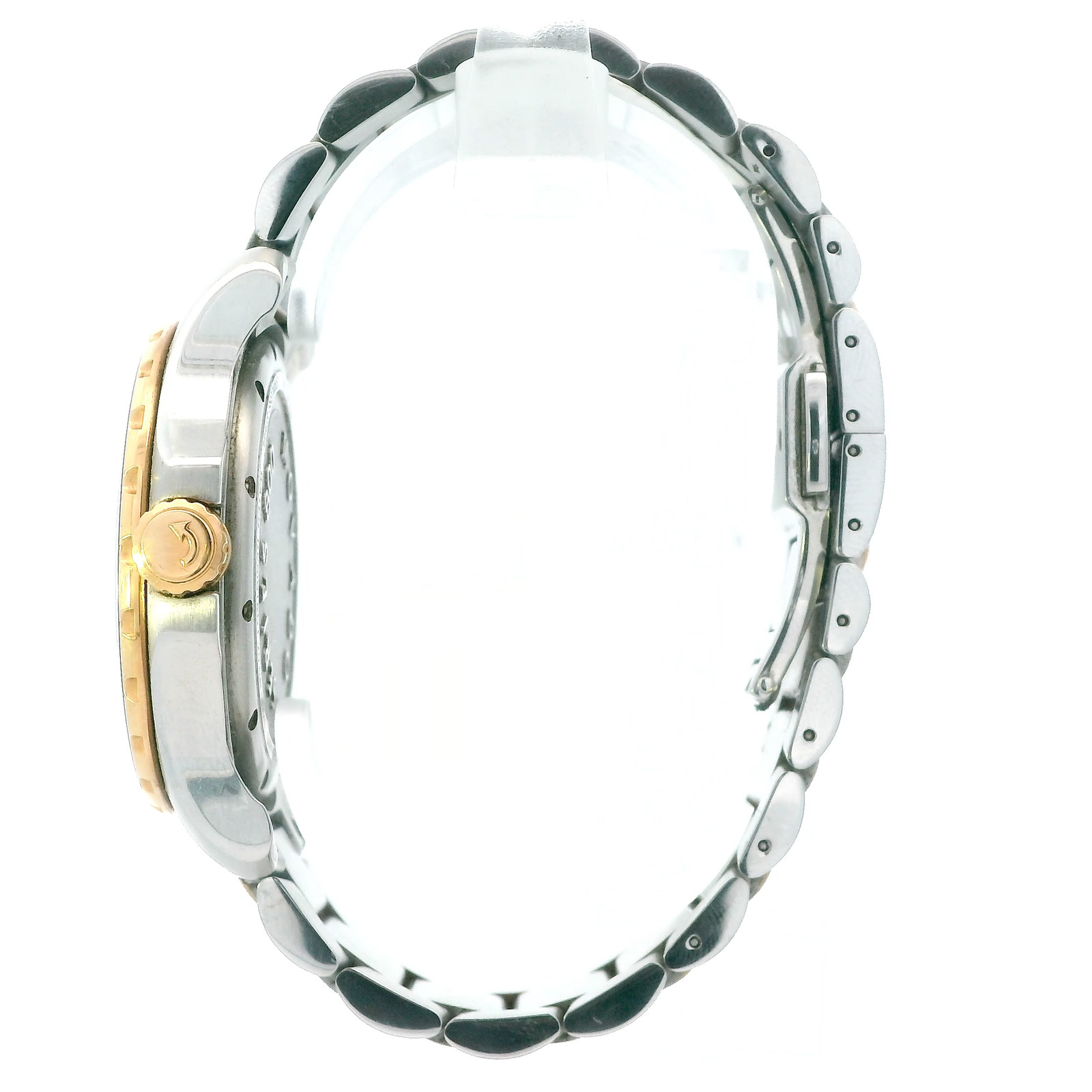 Movado Series 800 Blue Dial Two-Tone Mens Wristwatch – Series 800