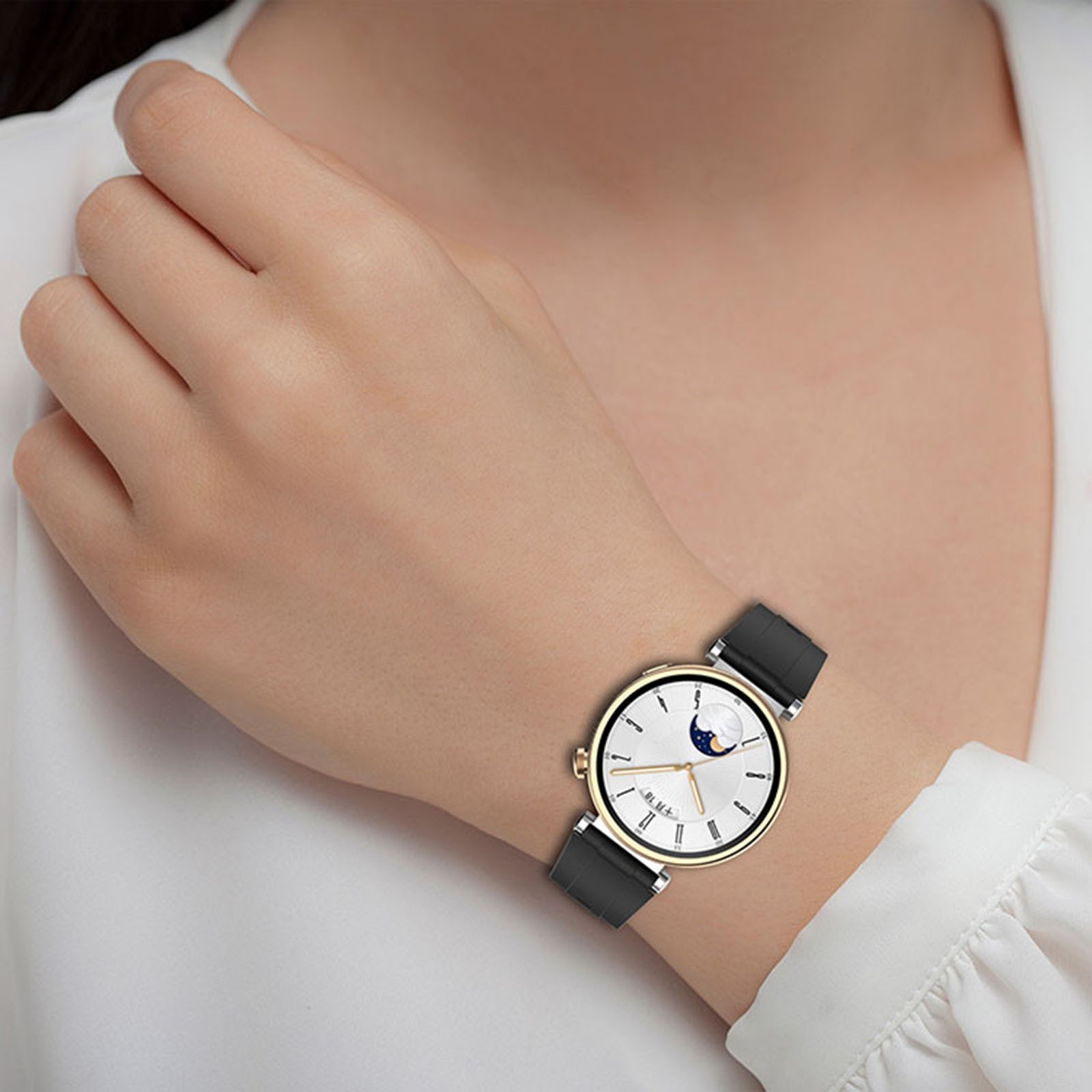 18MM/22MM Optional Silicone Watch Strap Watch Accessories for HUAWEI WATCH GT4