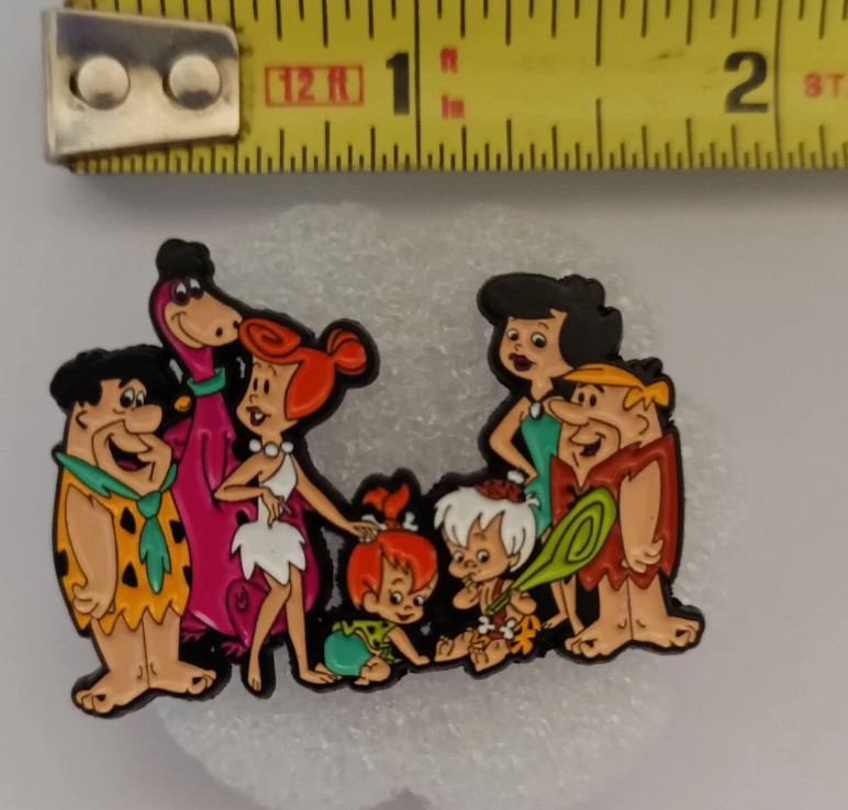 THE FLINTSTONES-PIN-2 OR MORE PINS SHIPPING IS $5.49-SPEND $20 SHIPPING IS FREE