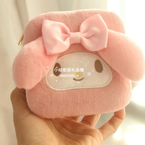 kuromi& my melody* Makeup Box Beauty Case jewelry box earring necklace boxes