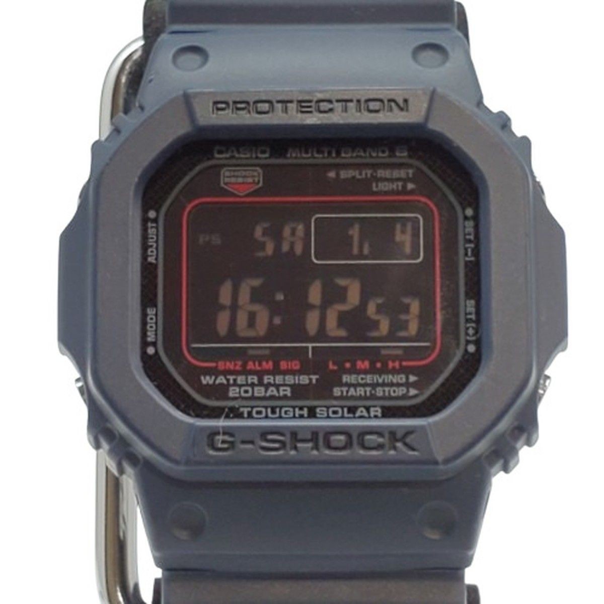 G SHOCK Casio Watch GW M5610U 2JF Radio Solar Navy Digital Backlight