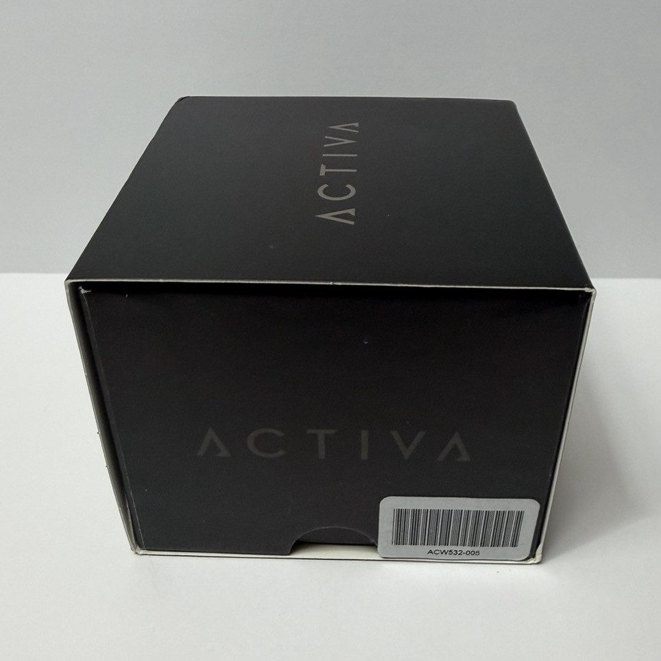 Activa Shock Resistant Digital Quartz Sport Watch 50m Blue 45mm w/ Box Manual