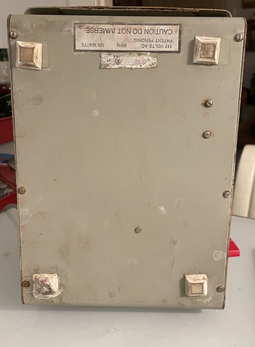 SWEST SONIC ULTRASONIC MACHINE Electroplate Electroplating Jewelry Vintage WORKS