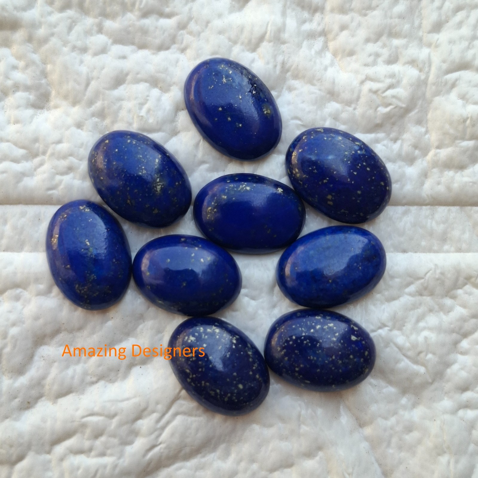 Natural Lapis Lazuli Oval Cabochon 3x5mm to 20x25mm Loose Gemstone