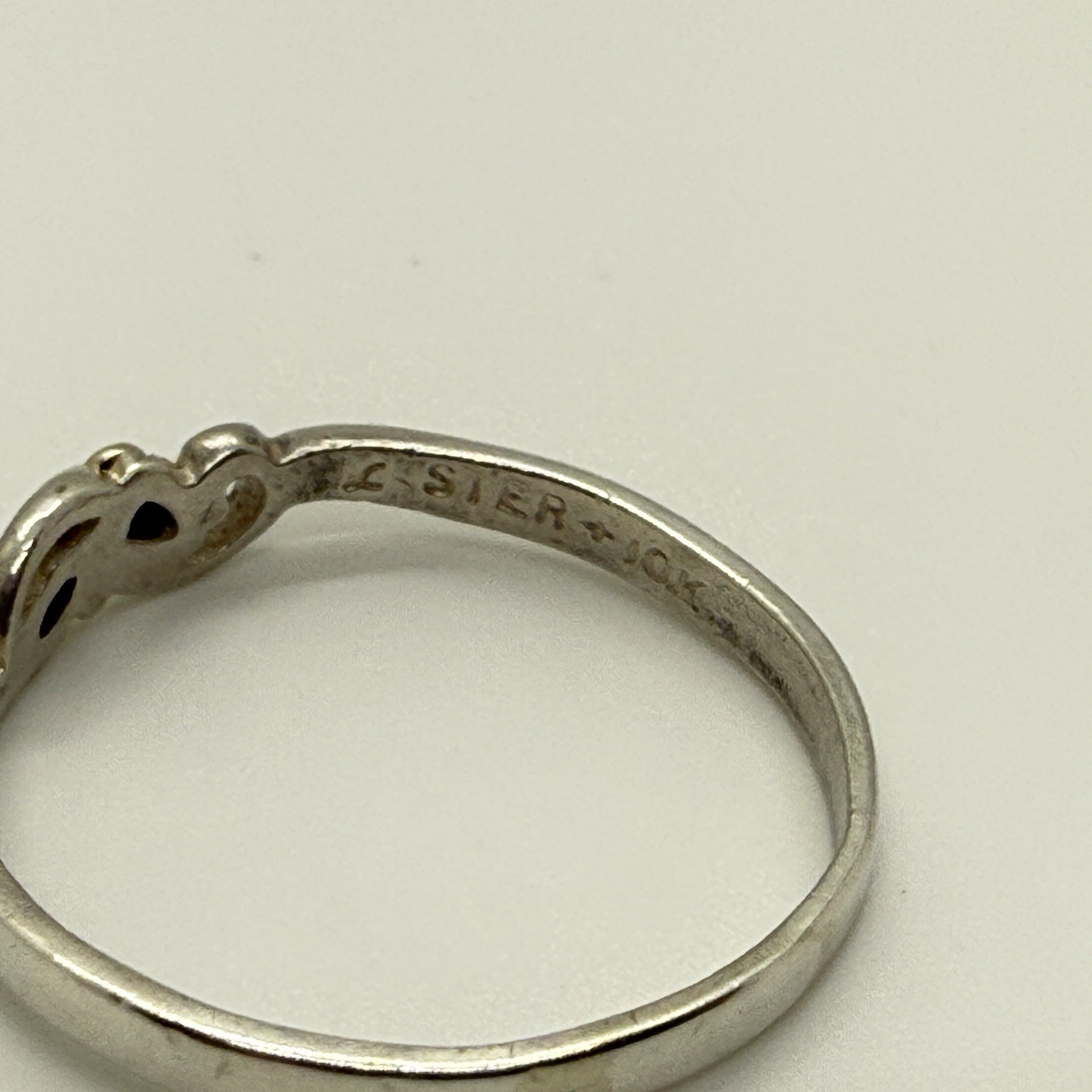 Landstrom’s Black Hills Gold Women’s Freeform Bypass Ring 12K Tri-Color Leaf 9.5