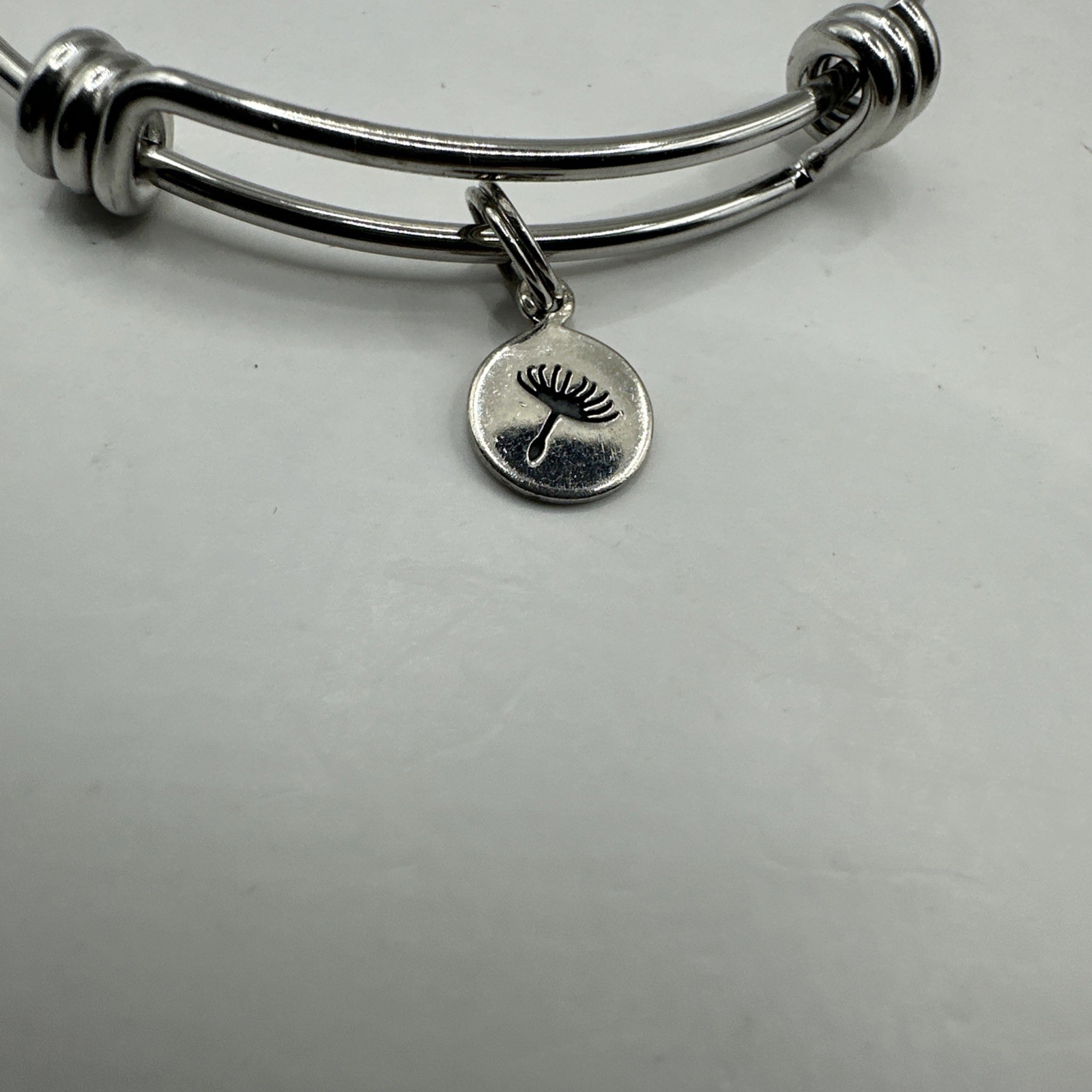 Small / Child’s Sterling Silver Slide Charm Bracelet With Wish Charm Starter 6”