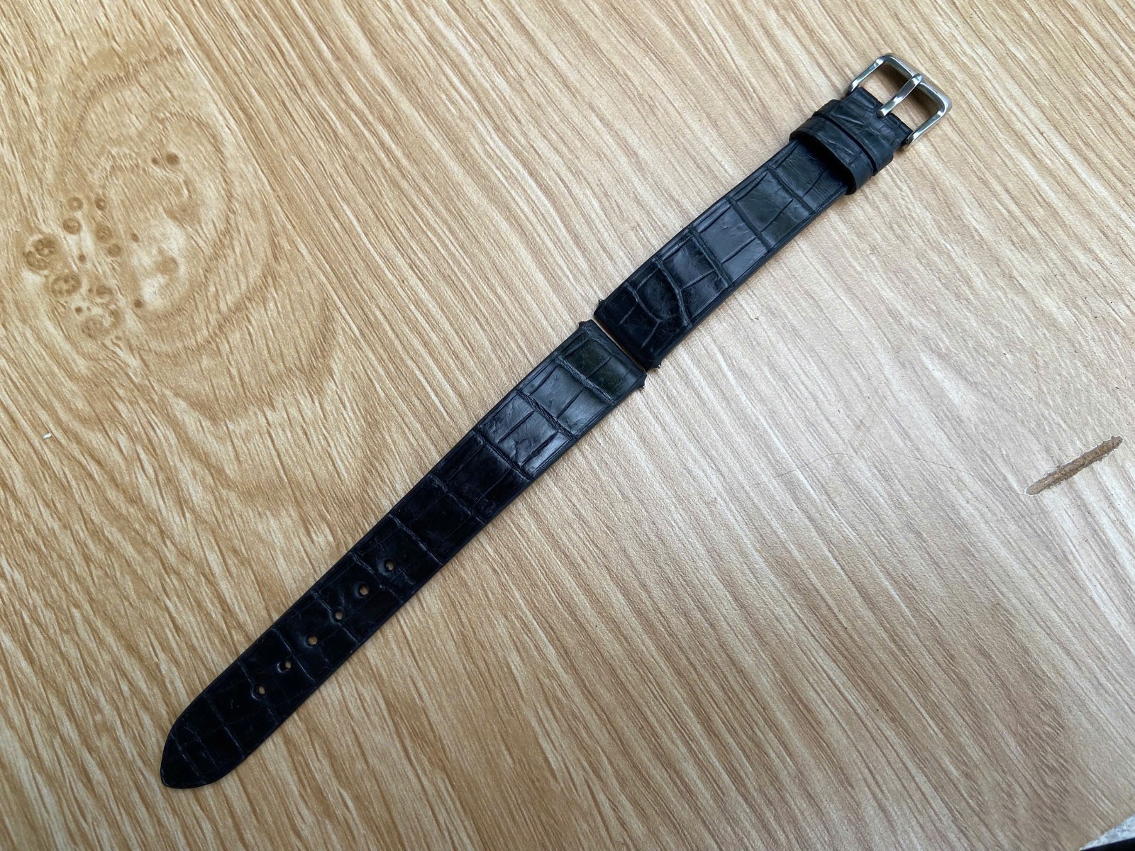 Real Black leather Watch Strap Band 14 16 17 18 19 20mm 21mm 22mm 23mm 24mm 26mm