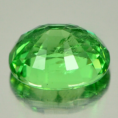 Tsavorite Garnet Green 1.32 Ct. Oval Shape 7.1 x 5.4 Mm. Natrual Gem Unheated