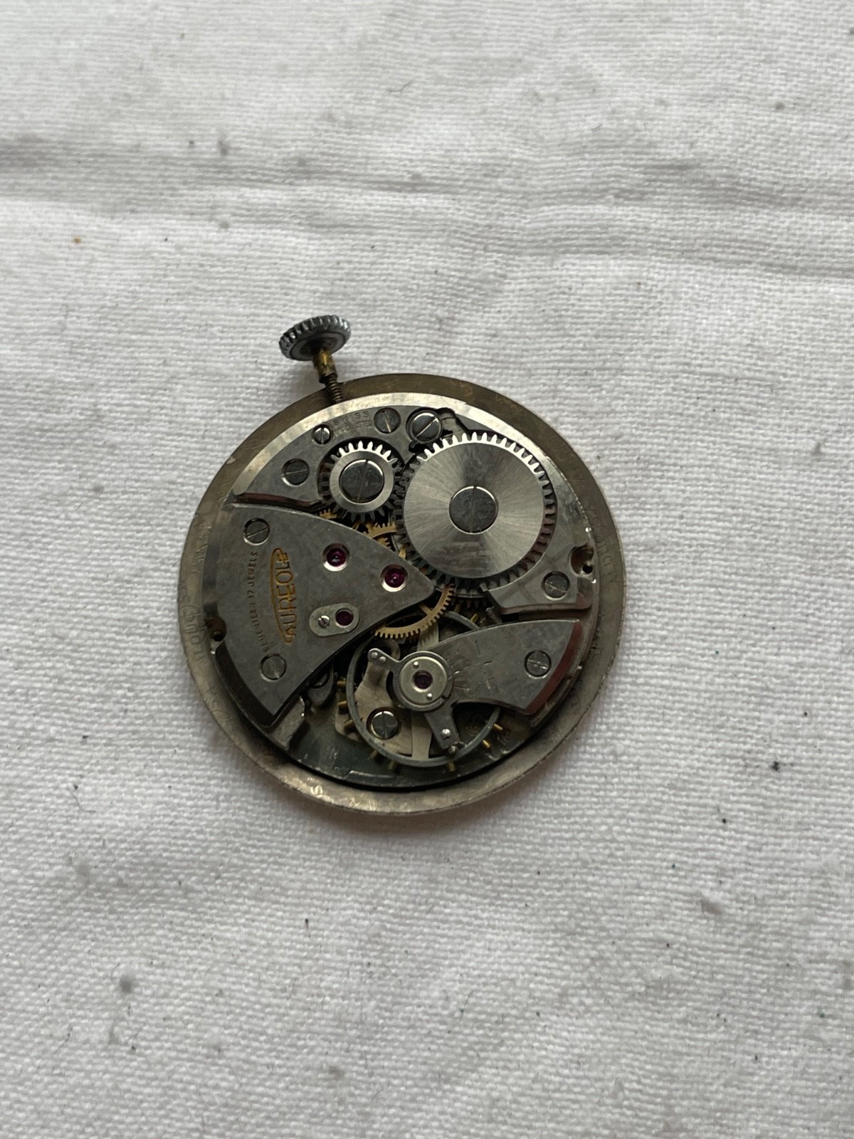 Aureole 17 jewels – movement for mens watch AS IS – lot 0604