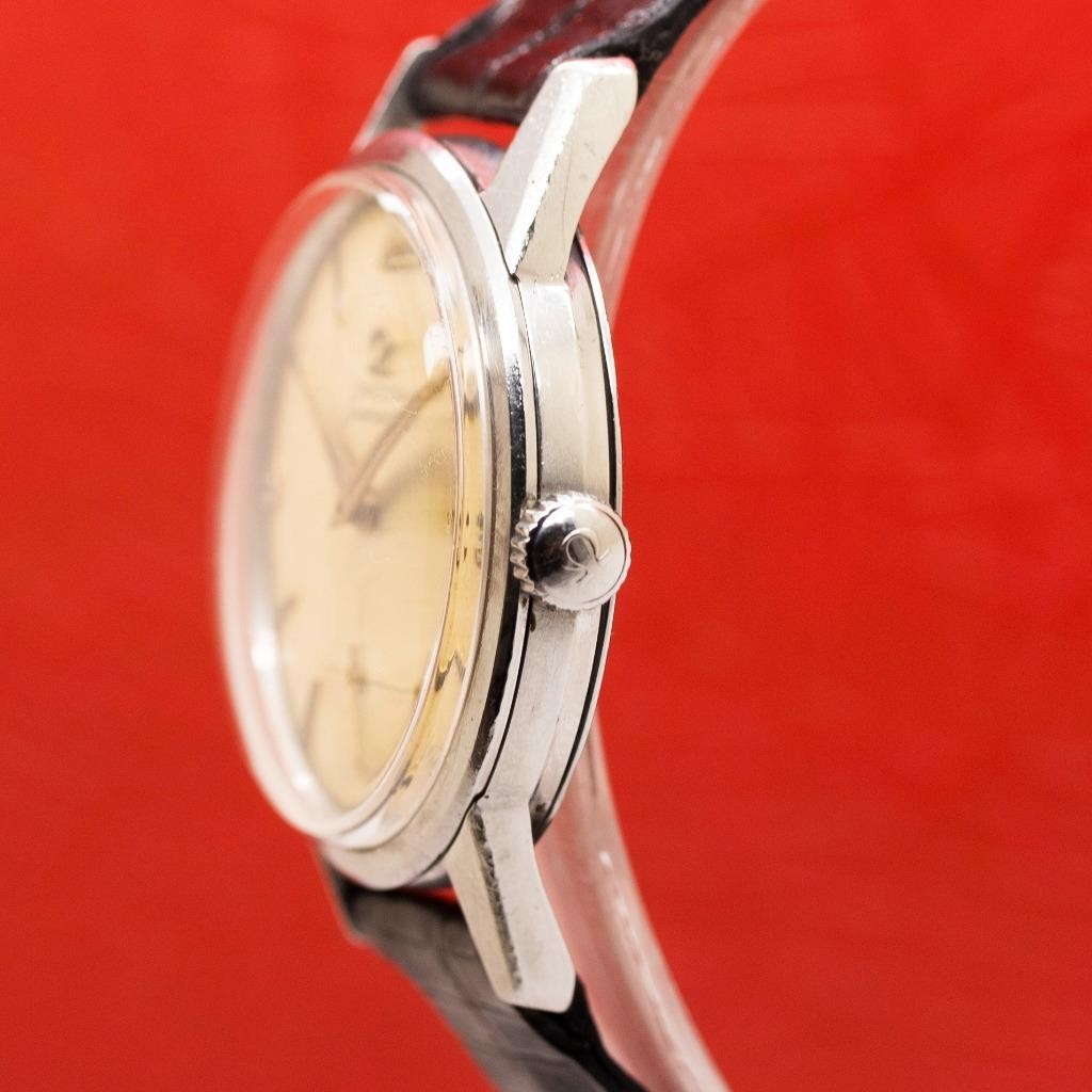 1959’s OMEGA Seamaster 14389-9 Stainless Steel Manual Wind Men’s Watch 35mm