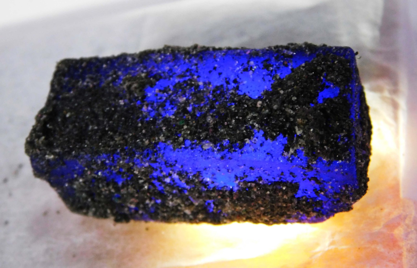 Natural Sapphire Blue Uncut Loose Gemstone 111.45 Ct Dyed Rough CERTIFIED
