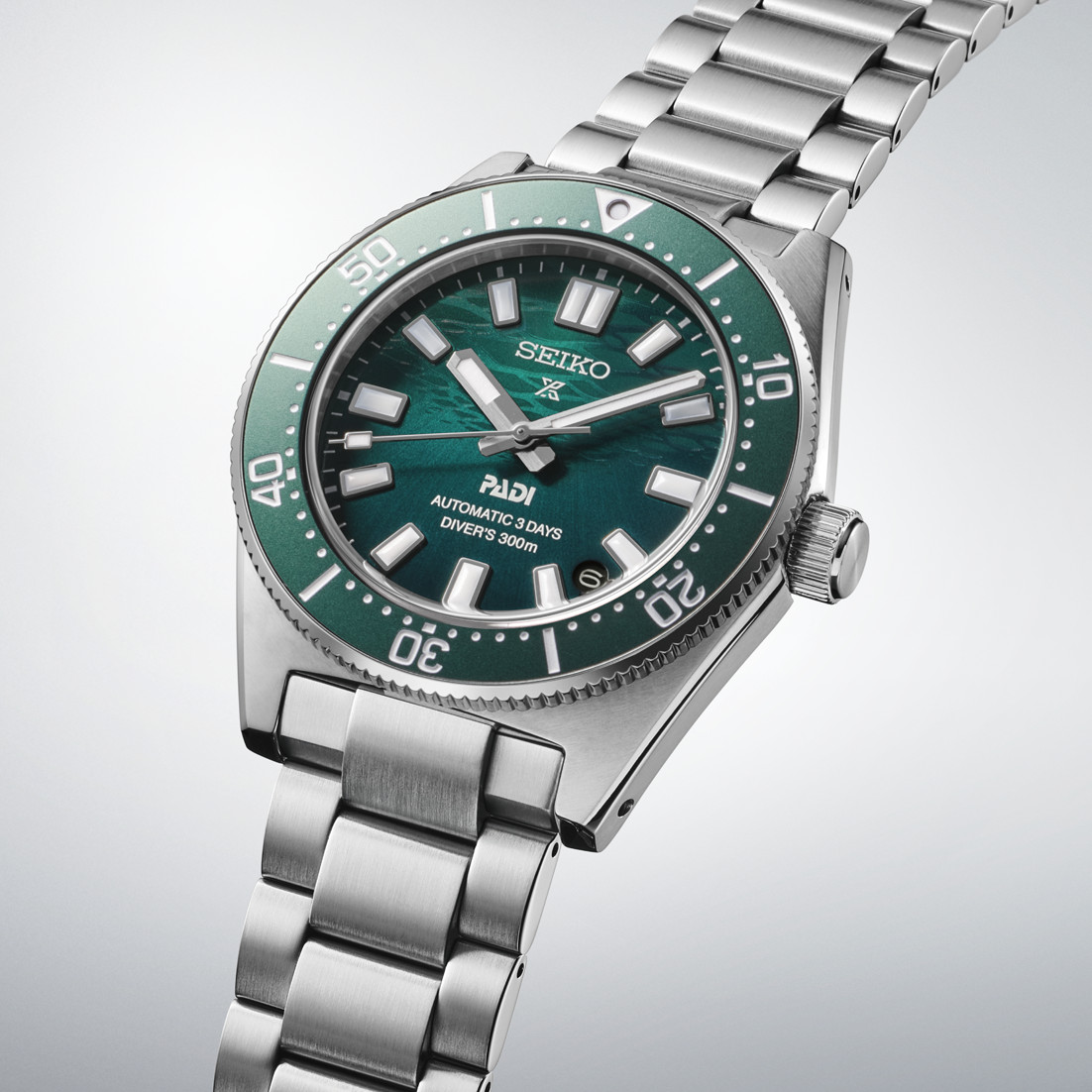 Seiko Prospex Sea SPB501J1 Mens Stainless Steel Green Analog Dial Watch 40.0mm