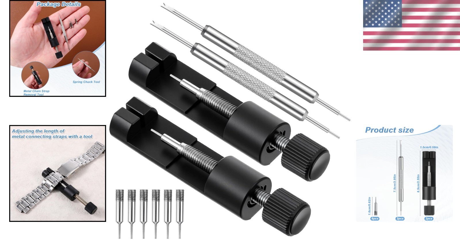 Durable Watch Link Removal Kit – Perfect for Professionals and Hobbyists Alike