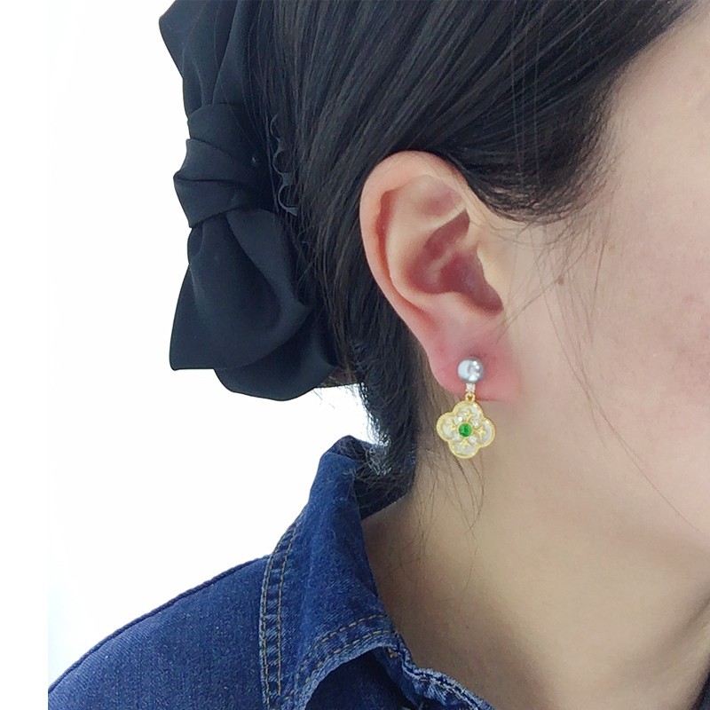 Pearl earrings , Silver Earrings , handmade earrings for women, AAAAA quality