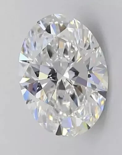 Lab Grown 2.04 Cts OVAL Cut IGI Certified CVD Diamond E Color SI1 Clarity