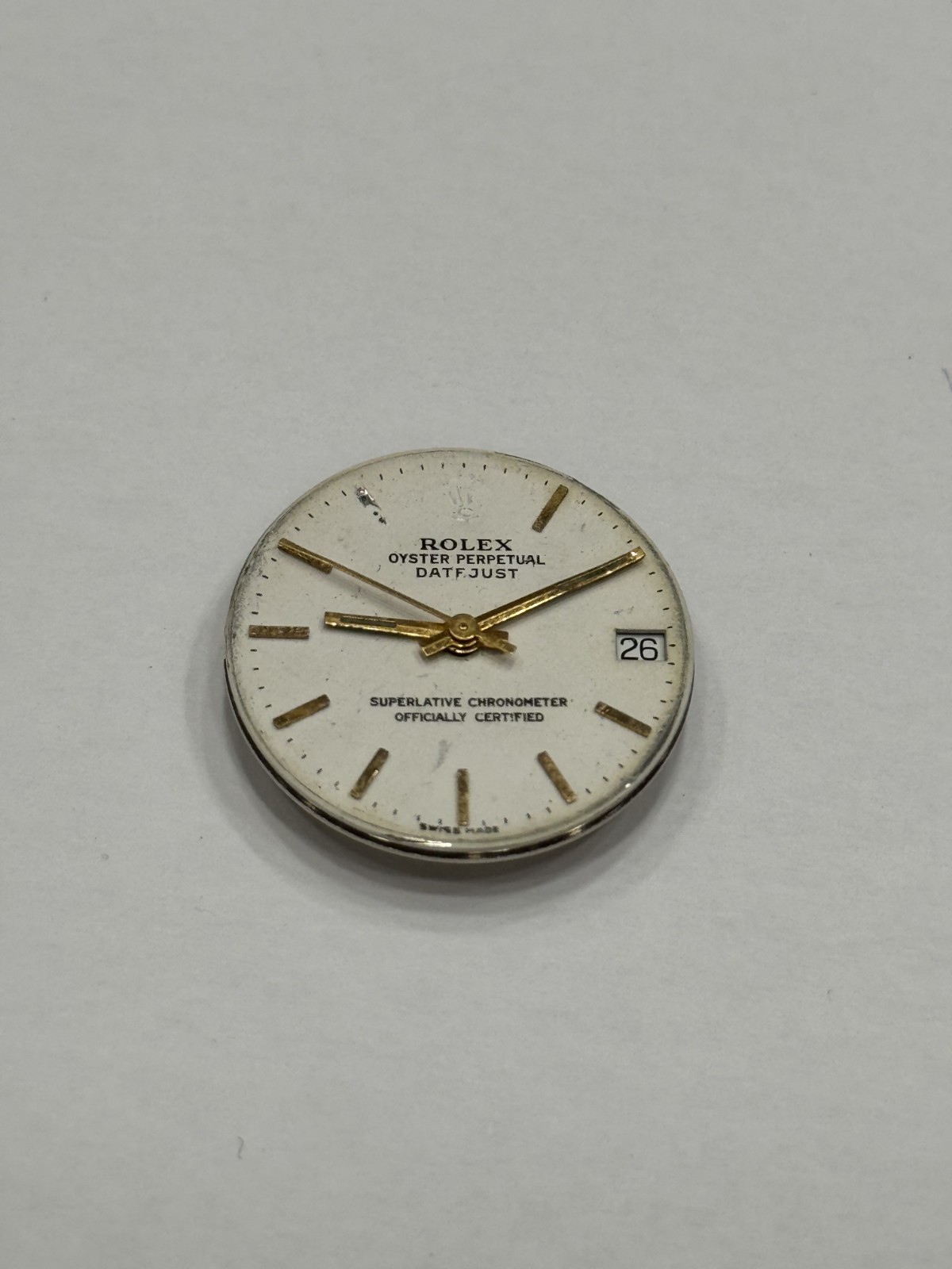 Eta 2671 Movement & Dial Automatic Swiss Made Running