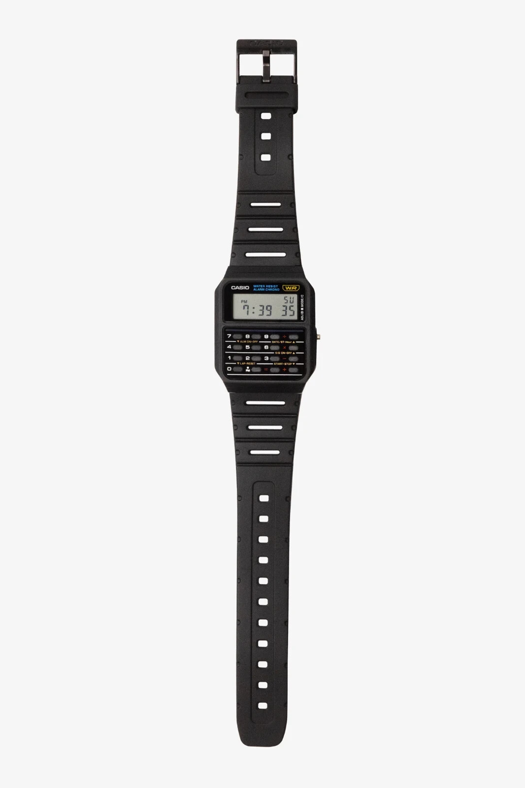 CASIO CA-53W-1ER MENS BLACK DIGITAL ANALOGUE GREY DIAL RETRO CALCULATOR WATCH